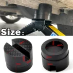 Floor Slotted Car Jack Rubber Pad Frame Protector Adapter Jacking Tool Pinch Weld Side Lifting Disk For Lexus Subaru Fiat Volvo - Image 4