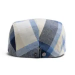 New Multicolour Plaid Beret Women Casual Sun Visor Flat Hat Vintage Fashion Berets Men Newsboy Caps Summer Button Adjustable - Image 2