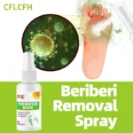 Foot Odor Tinea Pedis Treatment Spray Remover Feet Sweat Beriberi Athlete Foot Peeling Anti Fungal Itch Inhibits Fungus Medicine