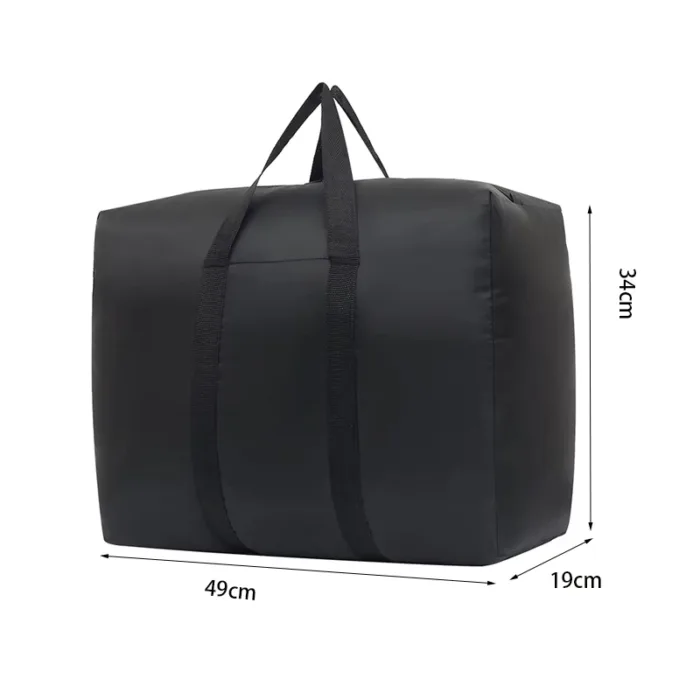super large capacity travel duffel bag foldable luggage travel bag Waterproof Polyester Organizer Cloth Quilt Storage Bag - Image 8