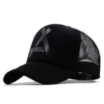 Embossed Triangle Mesh Baseball Caps Women Breathable Mesh Snapback Hats Red Black Casual Sport Hats Cap Unisex Men Fishing - Image 12