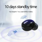 X9 Wireless Headphones Bluetooth-compatible 5.0 Sport Wireless Earphone In-Ear Stereo Sound Earbuds Headset For Xiaomi Huawei - Image 3