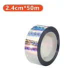 50M/80M/110M Bird Scarer Pigeons Repellent Anti Birds Tap Flashing Colorful Floral Garden Outdoor Crow Away Pigeons Repeller - Image 7