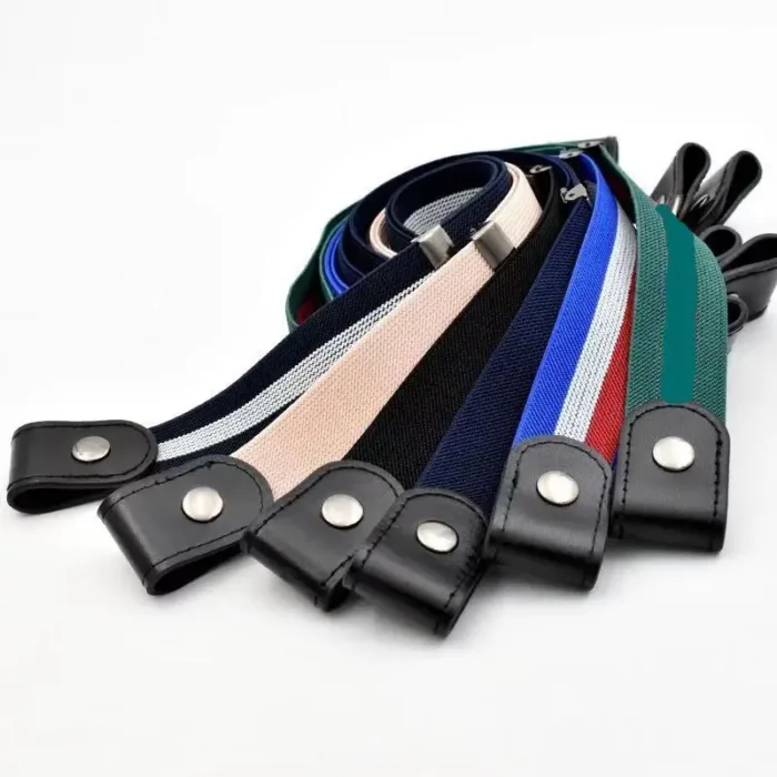 Easy Belt Without Buckle Elastic Belts For Women Stretch riem Men Jeans Cintos Extensible Kids Boys Girls Cinturon Mujer Strap - Image 4