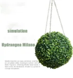 Artificial Grass Ball Milan Grass Ball High-quality Plastic Simulation Plant Landscape Decoration Fake Lawn Thickened - Image 2