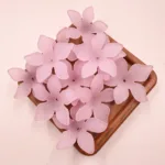 20pcs/bag 25mm*5mm Matte Bauhinia Flower Acrylic Beads Caps Jewelry Making DIY For Earrings Hair Accessories Necklaces - Image 4