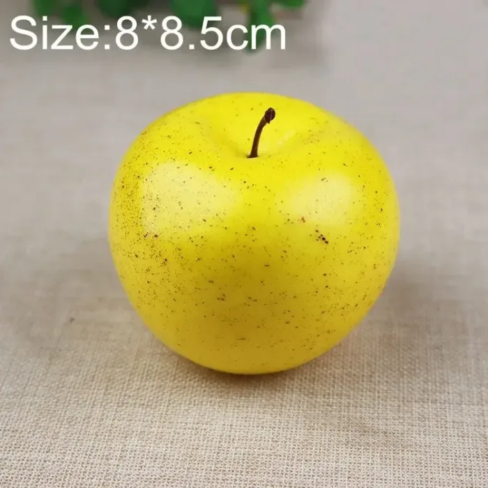 Decorative Foam Fake Fruit Apple Lemon Peach Orange DIY Plastic Artificial Fruit For Home Decor Accessories Photography Props - Image 11