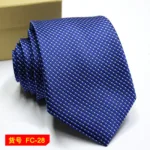 67 Styles Men's Ties Solid Color Stripe Flower Floral 7-8cm Jacquard Necktie Accessories Daily Wear Cravat Wedding Party Gift - Image 21