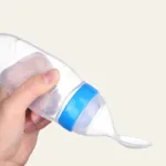 Baby Silicone Squeezing Feeding Bottle Newborn Baby Training Spoon Supplement Feeder Safe Useful Tableware For Kids - Image 6