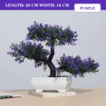 Artificial Plants Bonsai Small Tree Simulation Pot Plants Fake Flowers Table Potted Ornaments for Hotel Garden Home Decor planta - Image 26