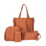 Women Handbags Purse Set Multi Pocket Large Capacity Bags for Her Women Ladies Mom Wives - Image 8