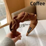 New Fashion Hair Hoop Hair Bands for Women Girls Pleated Wide Edge Solid Color Headbands Wide Hairband Hair Accessories Headwear - Image 13