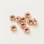 14K/18K Gold Plated 10-30Pcs 3/4/5/6/8mm Spacer Beads for DIY Necklace Bracelet Jewelry Making Supplies Accessories Wholesale - Image 15