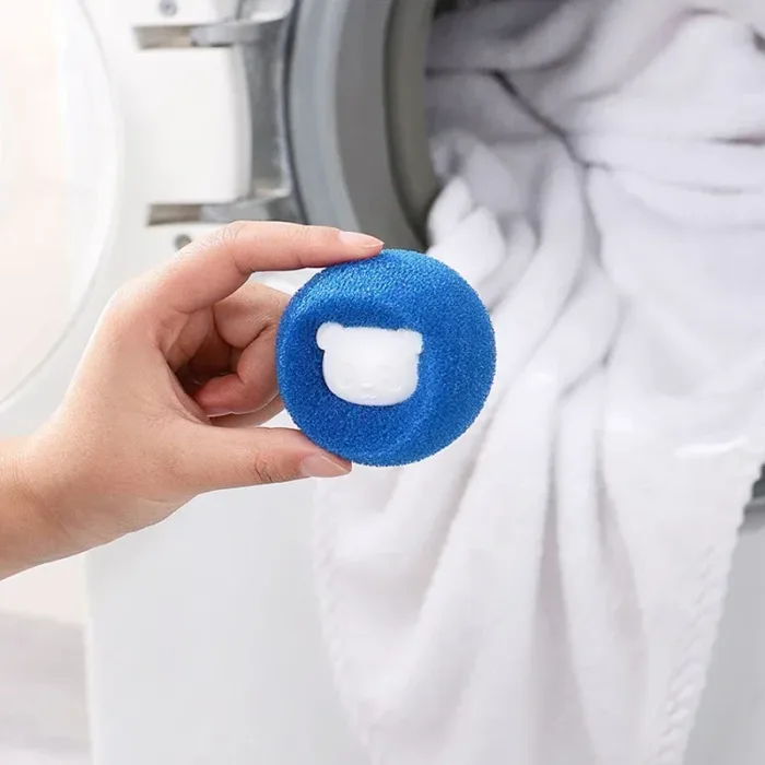 1/3/5 Pcs Pet Hair Remover Reusable Ball Wool Sticker Cat Hair Remover Fur Lint Catcher Cleaning Laundry Washing Machine Filter - Image 5
