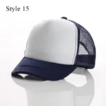 Classic Fashion Baseball Cap High Quality Travel Cap Summer Mesh Baseball Cap Breathable Men Women Hip Hop Hat Parent-child Caps - Image 15