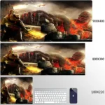 Large Mouse Pad G-God of War Pc Gamer Cabinet Keyboard Computer Game Desk Mat 900x400 Table Rug Gaming Accessories Xxl Mousepad - Image 19