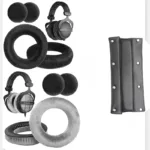 DT 770 Replacement Ear Pads Ear Cushion Earpad Compatible with beyerdynamic DT990 / DT880 / DT770 PRO Headphones Gamer Headband