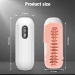 Automatic Sucking Male Masturbator Vibration Blowjob Machine Masturbation Cup Pocket Pussy Penis Pump SexToy Adult Goods for Men - Image 4