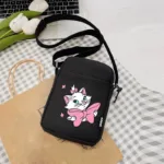 Disney The Aristocats Marie Cat Women's Bags Fashion Ladies Shoulder Bag Kawaii Multi-Function Moblie Phone Bag Women's Handbag - Image 5