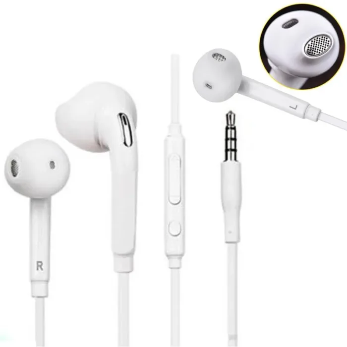 Universal 3.5mm Stereo Music In-Ear Headphones Portable Cancelling Earphone Wired Headset with mic for Samsung galaxy/S6/s7 edge - Image 1