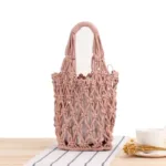 YoReAi Casual Hollow Woven Women Shoulder Bags Designer Knitting Handbags Large Capacity Tote Summer Beach Bag Shopper Sac - Image 7