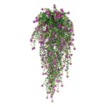 Drooping Fake Flower Vine Artificial Hanging Flowers Realistic Artificial Eucalyptus Flower Garland for Home Wedding for Indoor - Image 12