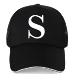 White Letter Mesh Caps Hats Summer Baseball Cap for Men Women Snapback Hats Casual Adjustable Black Hip Hop Caps Dad Casquette - Image 23