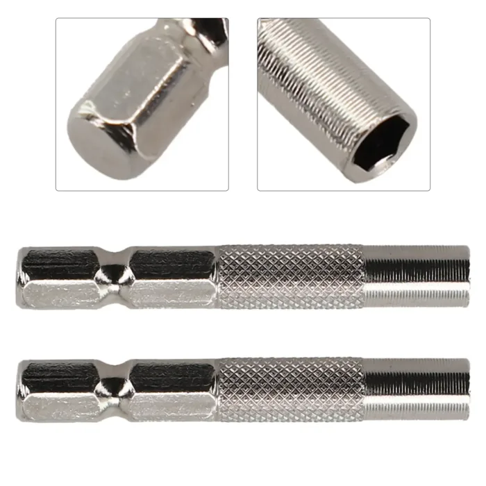 Magnetic Hex Shank 6.35mm-4mm Insert Bit Adapter For Electric Screwdriver Socket Holder Drill Bit Adapter 45mm Length Tools - Image 5
