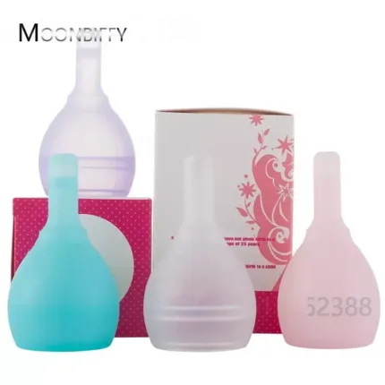 Medical Silicone Feminine Hygiene Product Vaginal Vagina Reusable Menstrual SterilizerPlastic Folding Cups Women's beauty health