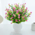 Fake Eucalyptus Plant for Wedding Arch Christmas Decoration Home Ornamental Flowerpot Artificial Plastic Flower Photography Prop - Image 2