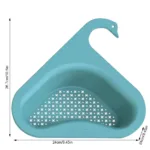Large Kitchen Sink Drain Basket Organizer Faucet Holder Strainer Food Garbage Colanders Draining Shelf Organization Accessories - Image 6