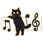 Instrument Piano Accordion Cat Enamel Pins Black Cat Music Note Lapel Badge Clothes Collar Brooch Backpack Jewelry Pin Wholesale - Image 11