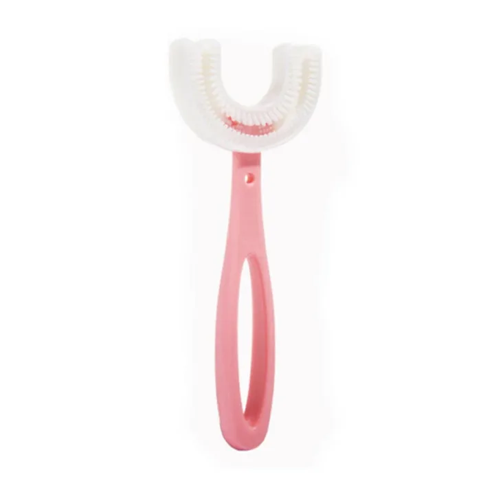 Baby Toothbrush Children 360 Degree U-shaped Child Toothbrush Teethers Baby Brush Silicone Kids Teeth Oral Care Cleaning - Image 8