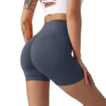 Women High Waisted Seamless Sport Shorts Biker Fitness Yoga Tie Dye Legging Workout Running Women Scrunch Butt Booty GYM Shorts - Image 9