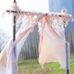 Artificial Flowers Cherry Blossom Sakura Garland Wedding Arch Garden Backdrop Home Party Decoration Silk Fake Plants Vine 230cm - Image 5