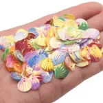 150-900Pcs Glitter Shell PVC Loose Sequins Paillette Sewing Craft For Wedding Decoration Garment Dress Shoe Caps DIY Accessory - Image 2