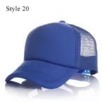 Classic Fashion Baseball Cap High Quality Travel Cap Summer Mesh Baseball Cap Breathable Men Women Hip Hop Hat Parent-child Caps - Image 23