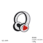 Musical Patch Instrument Notes Guitar Tape Ukulele Patches Embroidery Cloth Sticker DIY Badge Clothes Backpack Decoration - Image 15