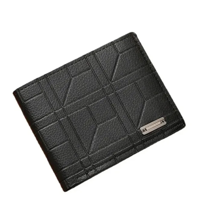 PU Leather Wallets Purses Men Women Business Foldable Multi-Card Wallet Picture Coin Purse Slim Money Credit ID Cards Holder Bag - Image 6