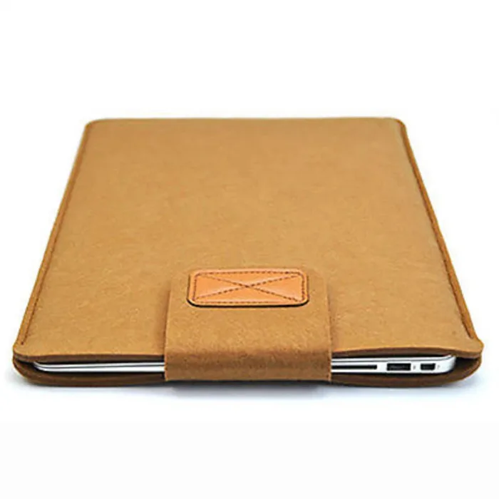 Ultra Thin Portable Laptop Sleeve Case For Macbook Air Pro Retina 11/13/15 inch Wool Felt Soft Bag Cover For Mac book 13.3 inch - Image 6