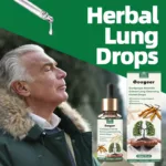 Lung Cleanse Drops Lungs Breath Detox Health Cleaner Respiratory System Support Lung Cleaning Herbal Extract Care 30ml