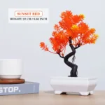 Artificial Plants Bonsai Small Tree Simulation Pot Plants Fake Flowers Table Potted Ornaments for Hotel Garden Home Decor planta - Image 9