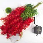 110cm Artificial Flowers Wisteria Vine Wholesale Trailing Fake Flower String For Home Wedding Party Decor Silk Wisteria Garland - Image 3