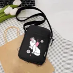 Disney The Aristocats Marie Cat Women's Bags Fashion Ladies Shoulder Bag Kawaii Multi-Function Moblie Phone Bag Women's Handbag - Image 16