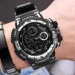 YIKAZE Men's Military Digital Watch Outdoor Men Sports Watch Waterproof Luminous Chronograph Clock Student Electronic Wristwatch - Image 5