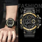 YIKAZE Men's Military Digital Watch Outdoor Men Sports Watch Waterproof Luminous Chronograph Clock Student Electronic Wristwatch - Image 4