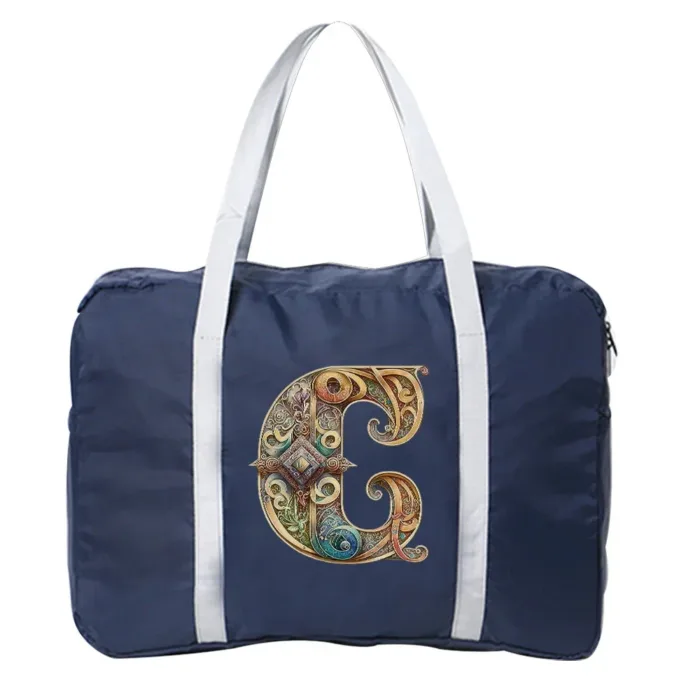 Boston Bag Travel Bag for Women Hand Luggage Tote Graphic Series Print Large Capacity Handbag Duffel Set Overnight for Lady Men - Image 23