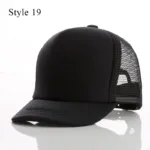 Classic Fashion Baseball Cap High Quality Travel Cap Summer Mesh Baseball Cap Breathable Men Women Hip Hop Hat Parent-child Caps - Image 22