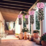 10-1Pack Artificial Violet Flower Vines Plastic Fake Flowers Wall Hanging Plants Wisteria Garland Wedding Home Garden Decoration - Image 6