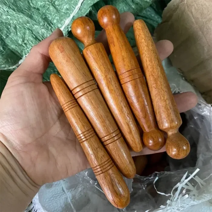 Wooden Foot Spa Physiotherapy Reflexology Thai Foot Massage Health Chart Free Massage Stick Relaxation Tool Useful - Image 1